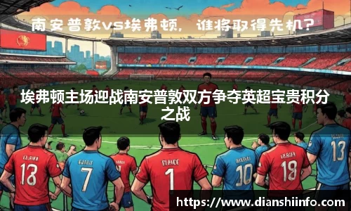 埃弗顿主场迎战南安普敦双方争夺英超宝贵积分之战